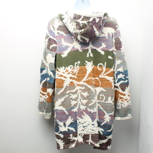 Soft Surroundings Loveland Hooded Button Front Sweater Coat Size PS - Picture 3 of 13